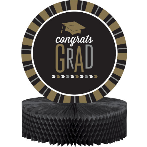 Glitzy Grad Honeycomb Centerpiece