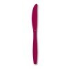 Burgundy Royale premium plastic knife