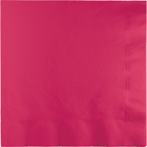 Hot Magenta  30ct Beverage Napkins-24