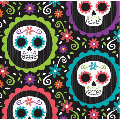 Day of the Dead Beverage Napkins
