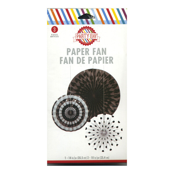Assorted Black Fans