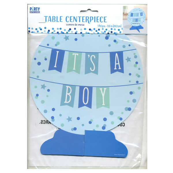 It's A Boy Table Centerpiece