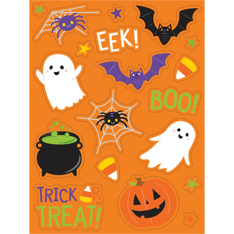 Halloween Characters  Value Stickers