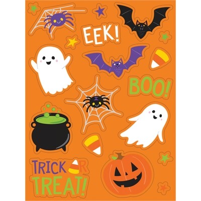 Halloween Characters Value Stickers