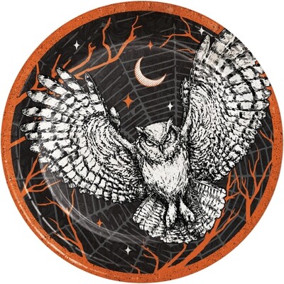 Spooky Symbols 6.75" plates