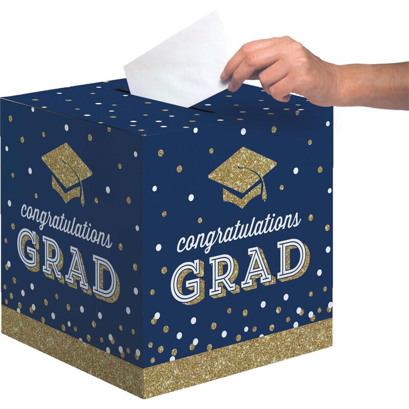 Glittering Grad Card Box