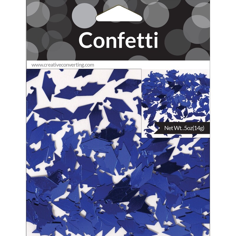 Mortarboard Confetti Cobalt  .5oz