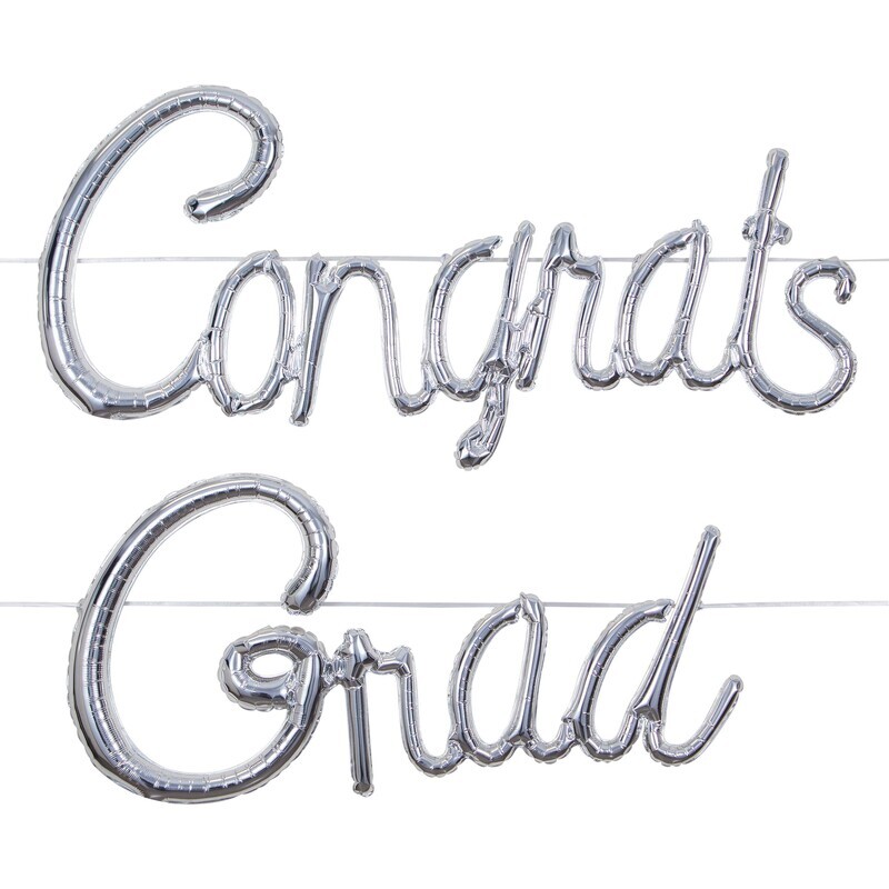 Glittering Grad Balloon Banner