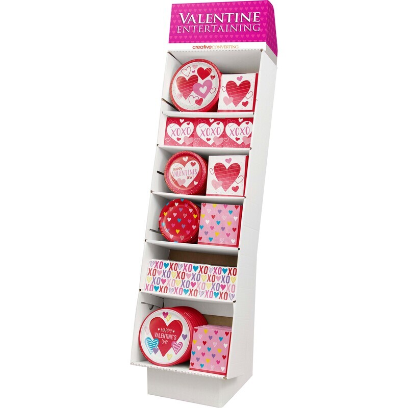 Valentine Mix 140 piece Display