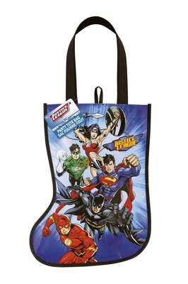 Justice League Christmas Tote Bag 13x9.5