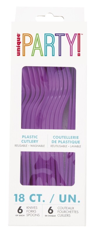 Purple FKS Assortment Box Cutlery