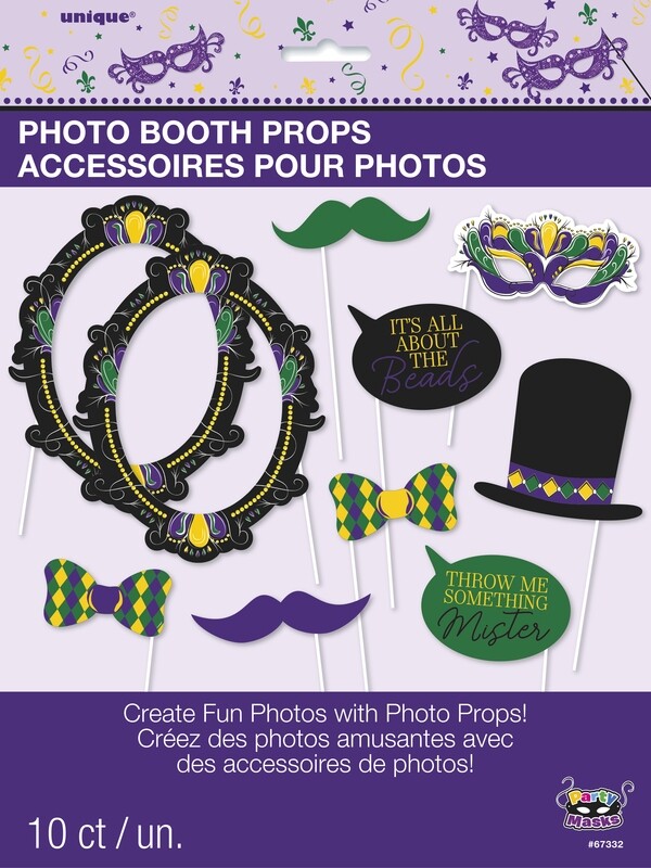 Mardi Gras Photo Props