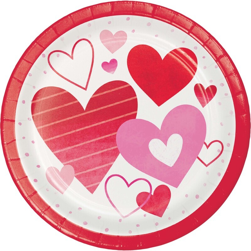 Valentines Day 8.75" Plates