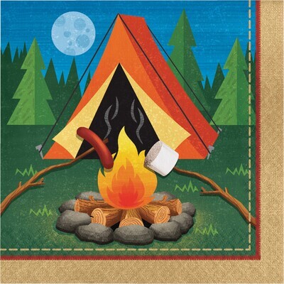 Camp Out Luncheon Napkins