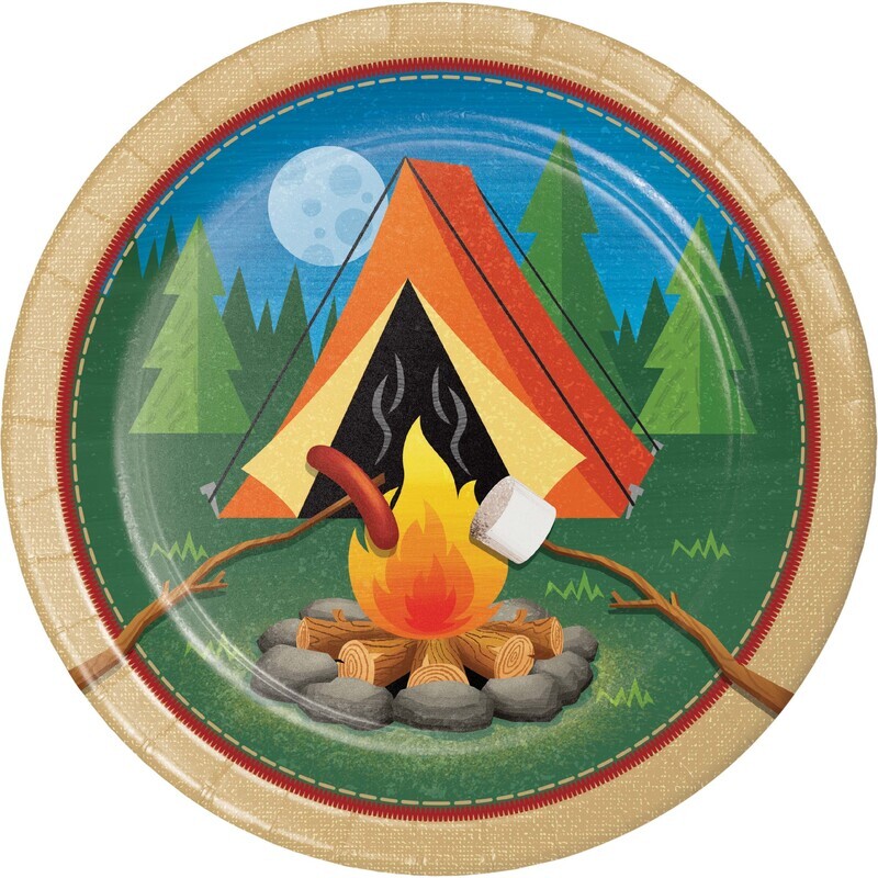 Camp Out 8.75" Plates