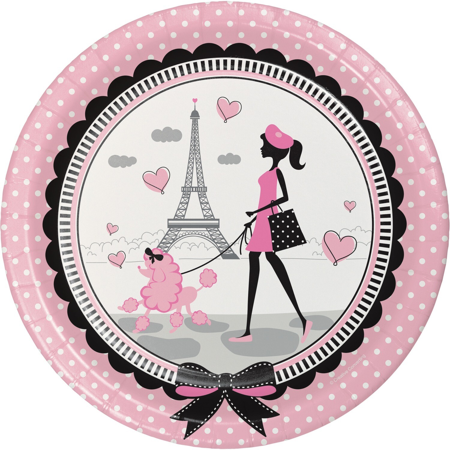 Party in Paris 8.75" Plates