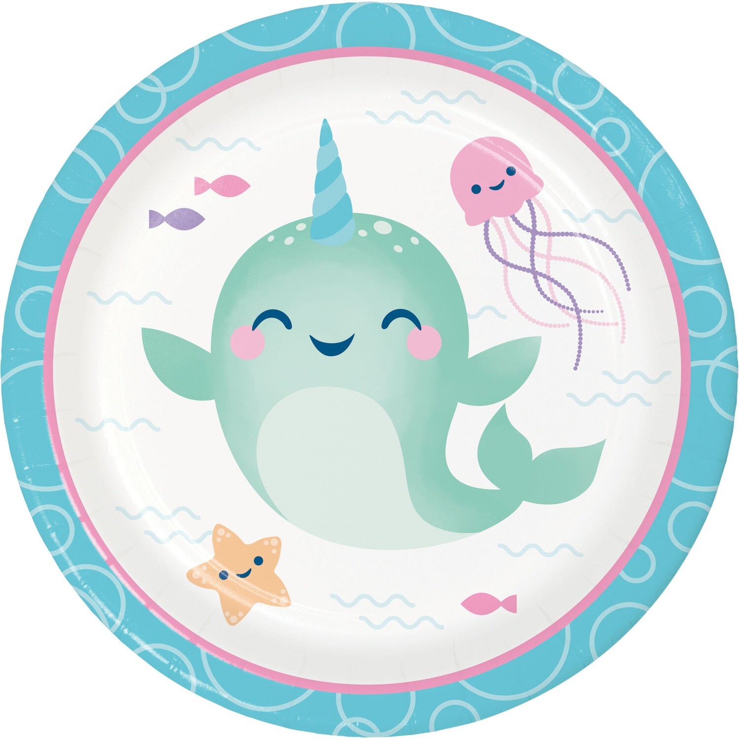 Narwhal Party 6.75" Plates