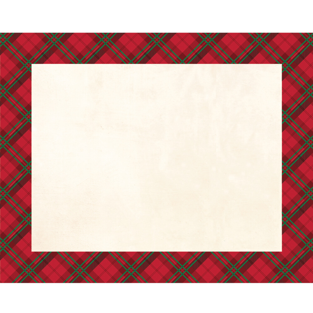Holiday Plaid Placemats