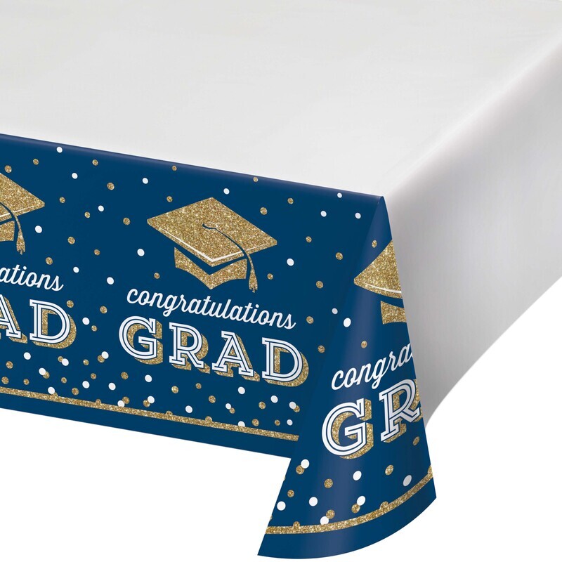 Glittering Grad Paper Table Cover