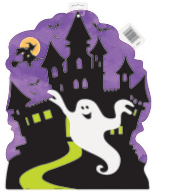 Haunted House 16.5" H Cutout