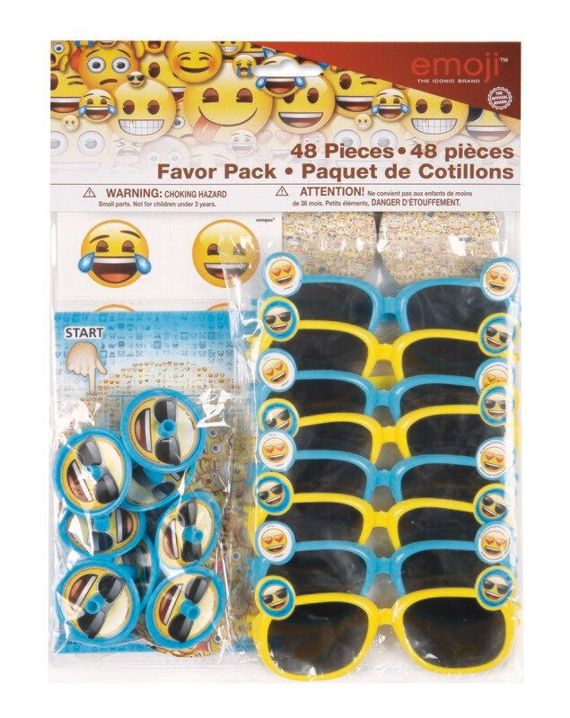 Emoji 48 pc Favor Pack