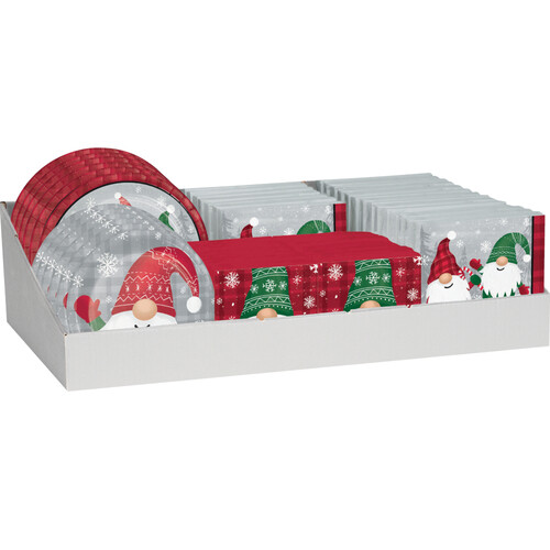 Holiday Gnomes 72 piece Display
