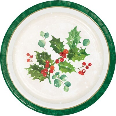 Holiday Holly 6.75" Plates