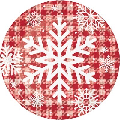 Let it Snow 8.75" Plates