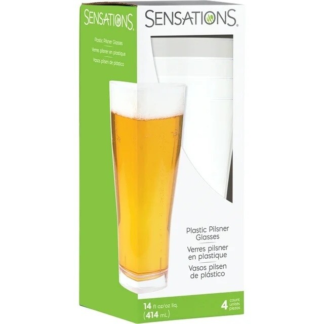 Pilsner Beer Glasses 14oz