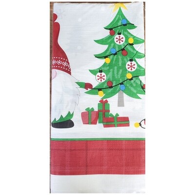 Christmas Gnome Paper Table Cover