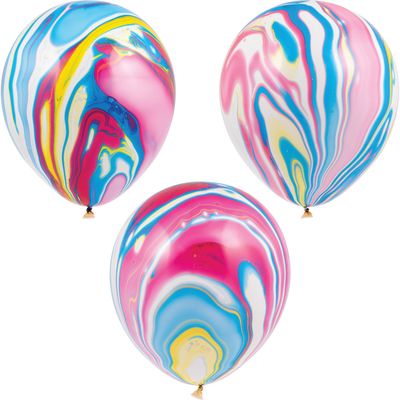 Marble Balloon Latex 12"