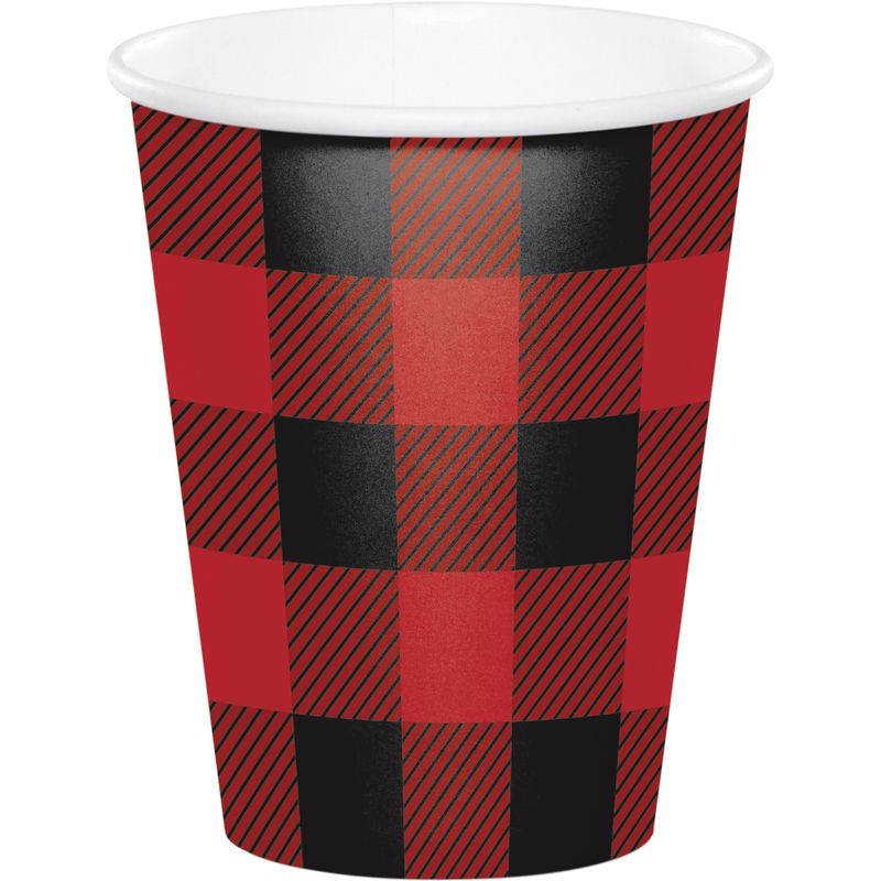 Buffalo Plaid 9oz Cups