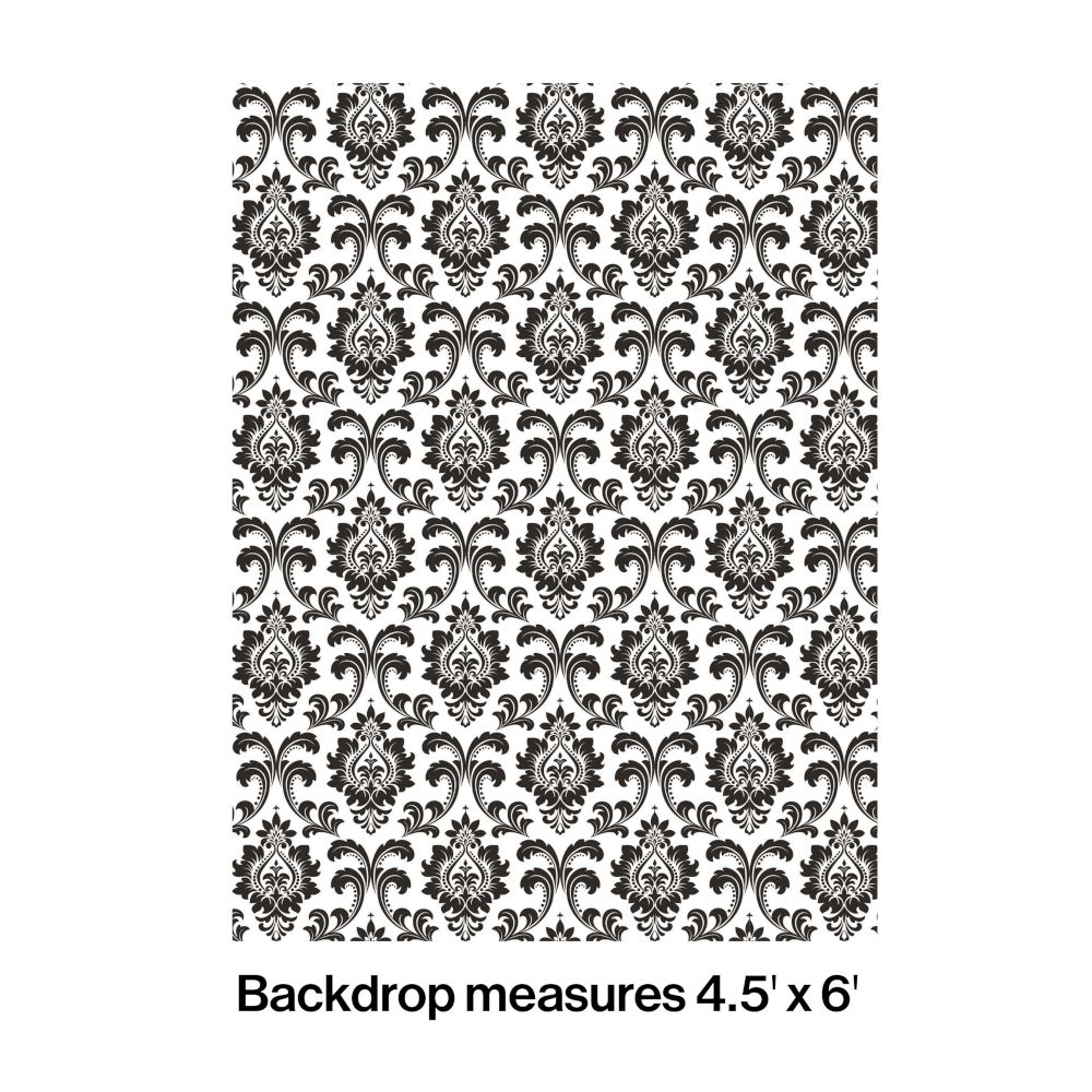Damask Photo Back Drop
