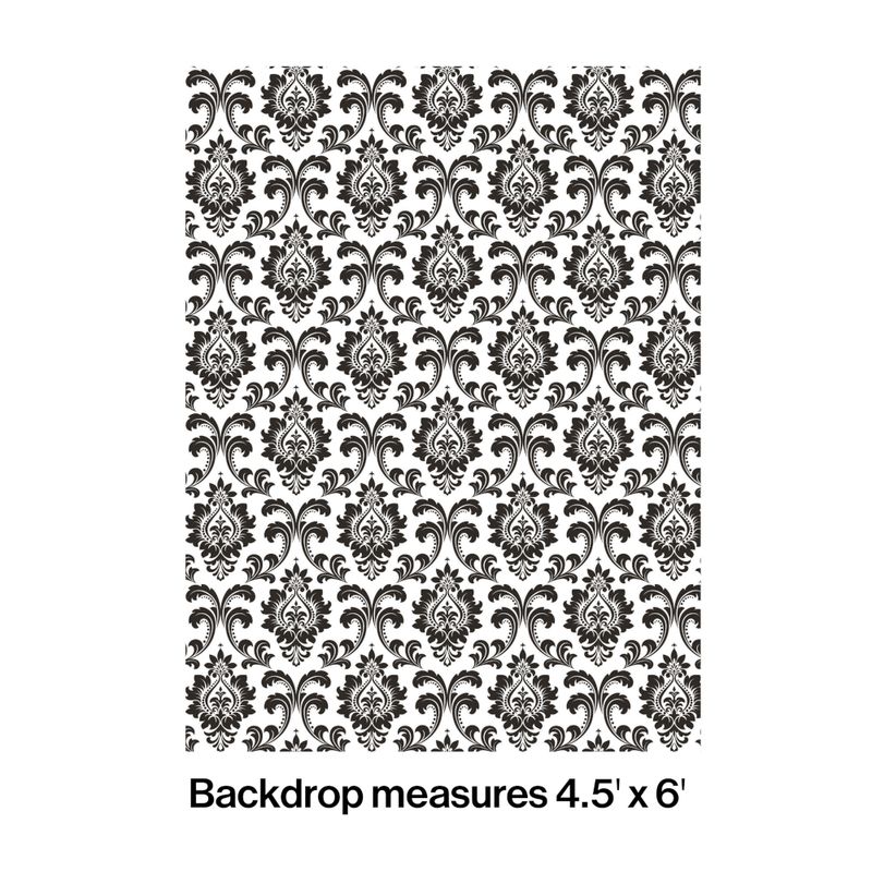 Damask Photo Back Drop