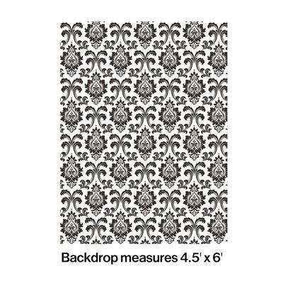 Damask Photo Back Drop