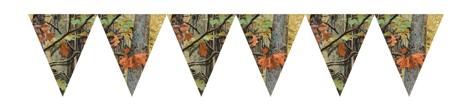 Hunting Camo Flag Banner 10'