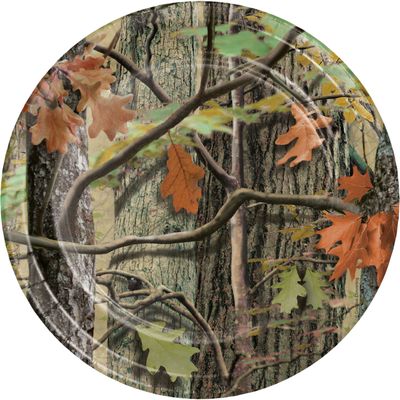 Hunting Camo 9" Plates
