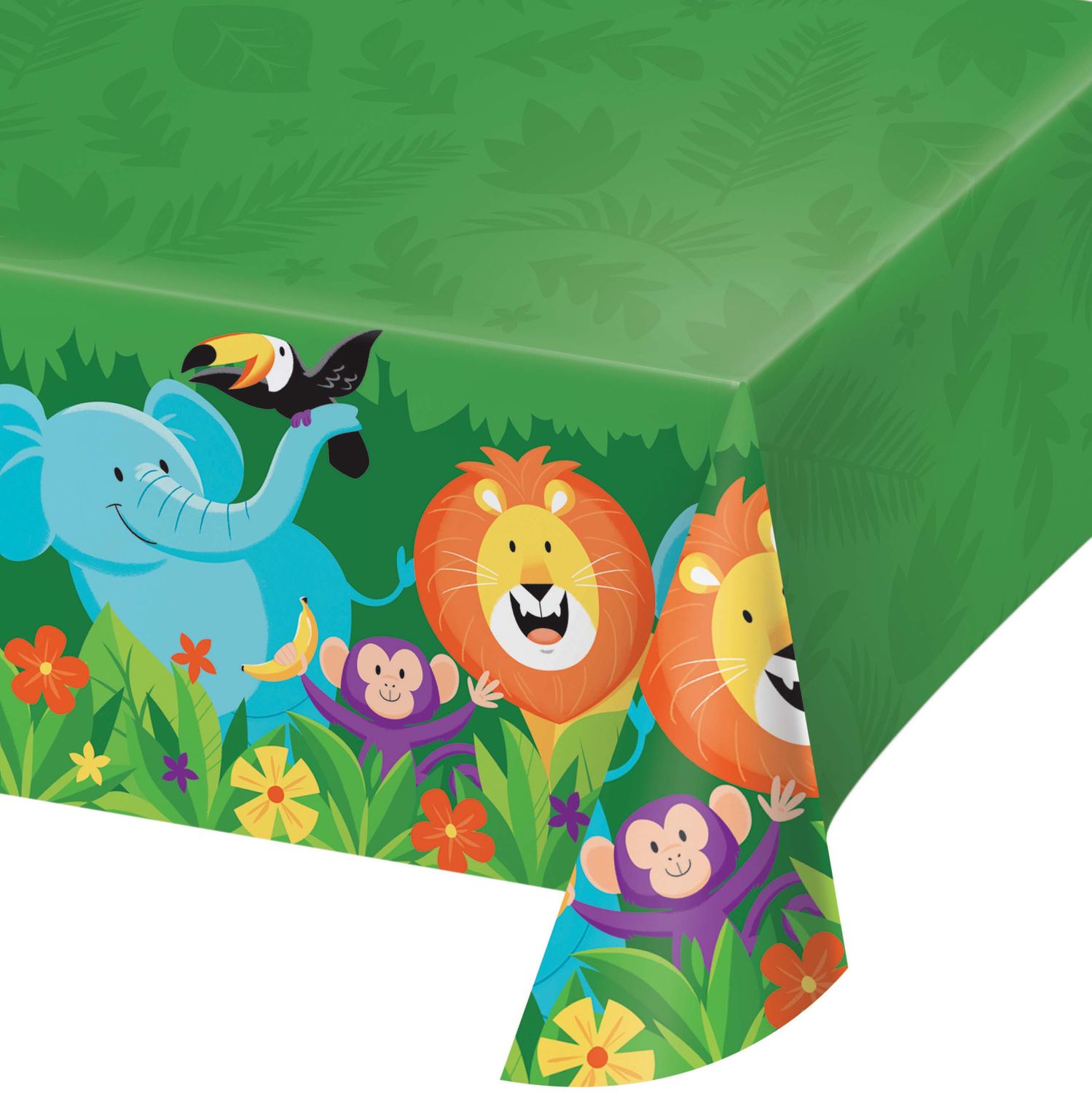 Jungle Safari Plastic Table Covers