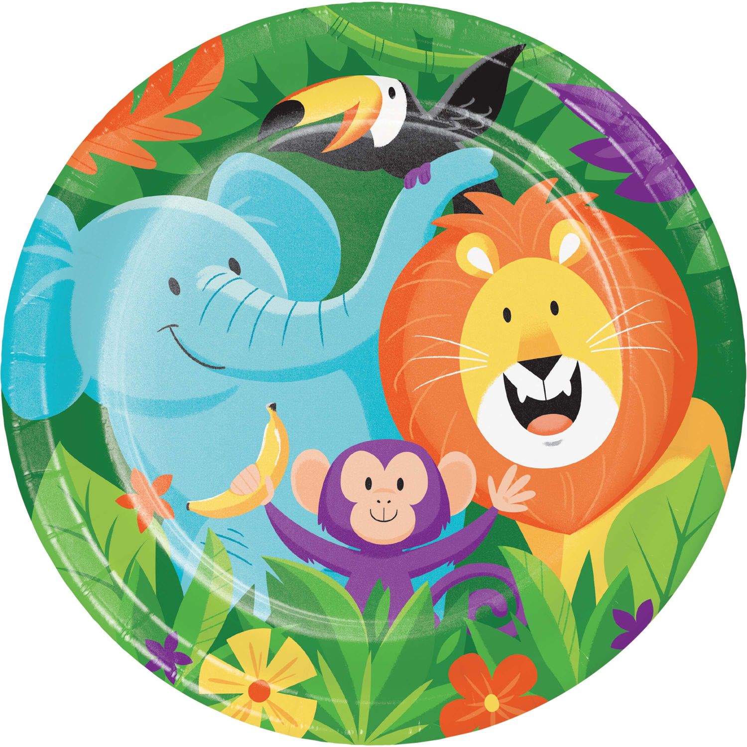 Jungle Safari 9" Plates