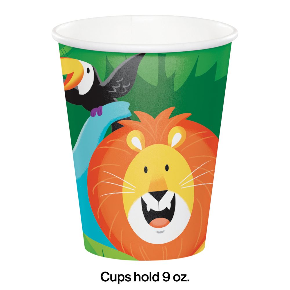 Jungle Safari 9oz.  Cups