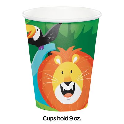 Jungle Safari 9oz.  Cups