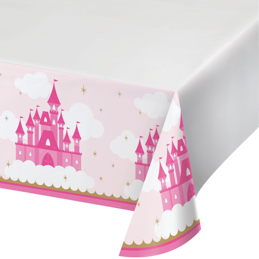 Little Princess  Plastic Table Cover