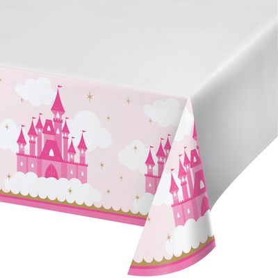 Little Princess  Plastic Table Cover