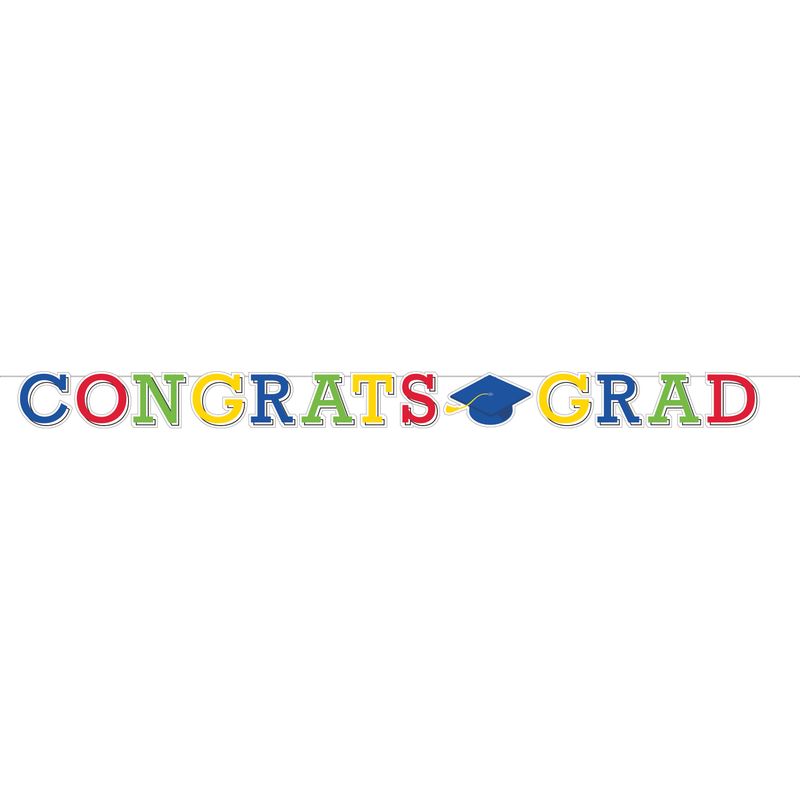 Hats Off Shaped Banner