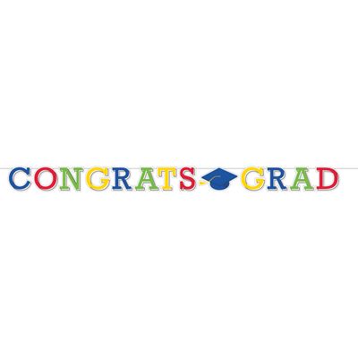 Hats Off Shaped Banner