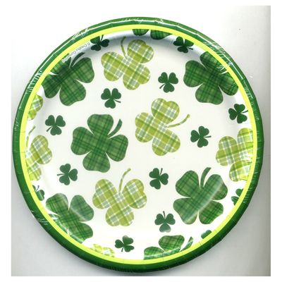 St. Pat Plaid 7" Plates