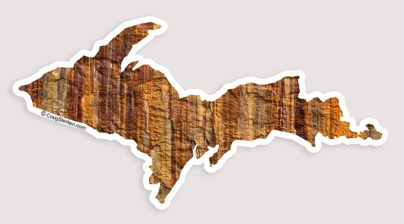 Pictured Rocks - Upper Peninsula Sticker