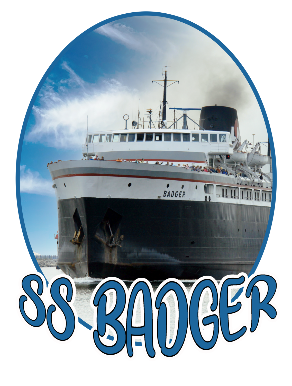 3-Pack Ludington Stickers - Free Shipping