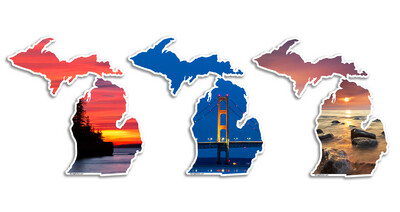 Michigan Sticker Set II