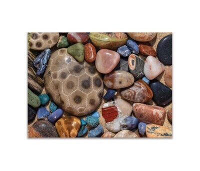 Great Lakes Rocks Fridge Magnet - Free Shipping!